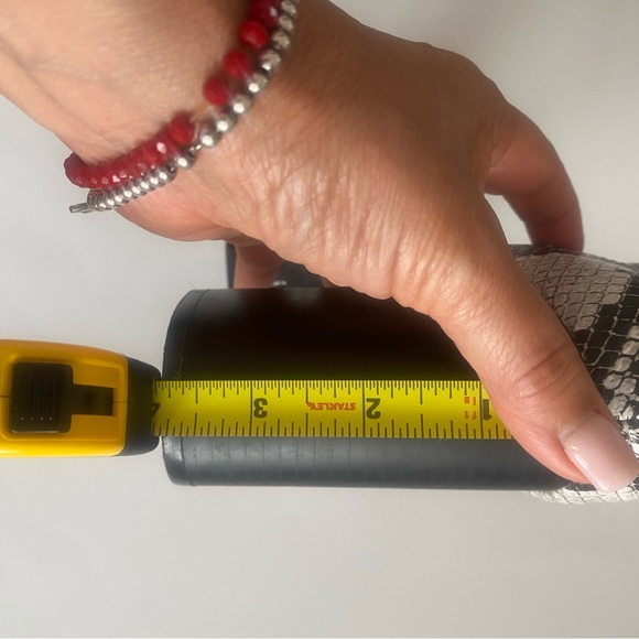 Bamboo Snakeprint Boots High Heel Size 7.5 - Picture 9 of 9